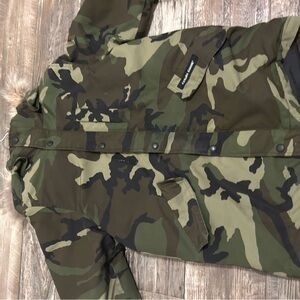 Canada Goose Black and Camouflage Jacket